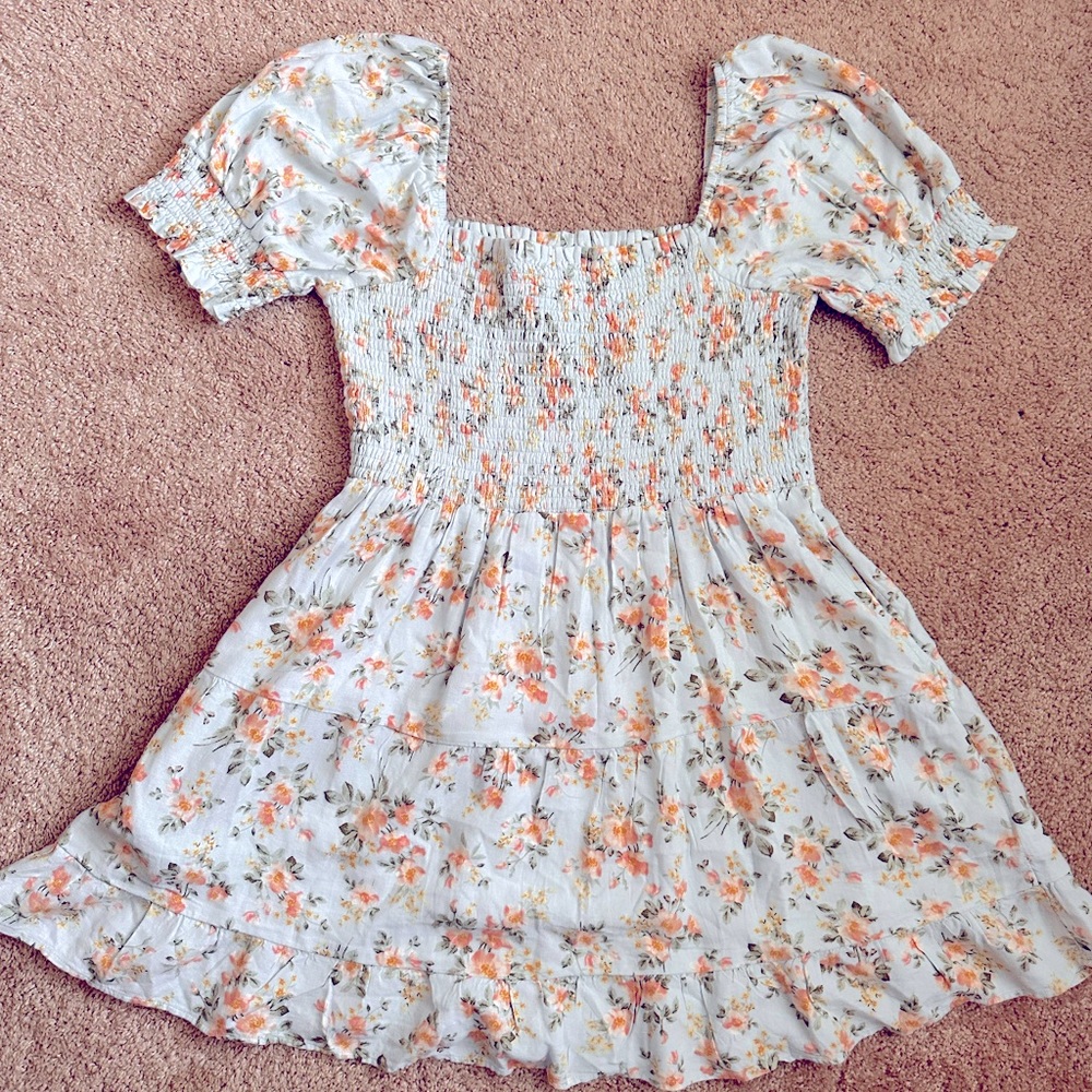 NWT American Eagle Blue Floral Mini Dress - Medium